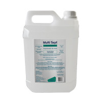 ALCOOL GEL 70% MULTI SEPT 5LTS ALOE VERA