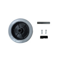 Kit c/2 rosdas para lixeiras de pedal 100lts