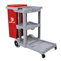 Carro América cinza com bolsa -- Cor : Vermelho , Marca : Bralimpia 