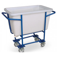 Carro Cuba com estrutura sem tampa -- litros : 520lts , Cor : Branco 